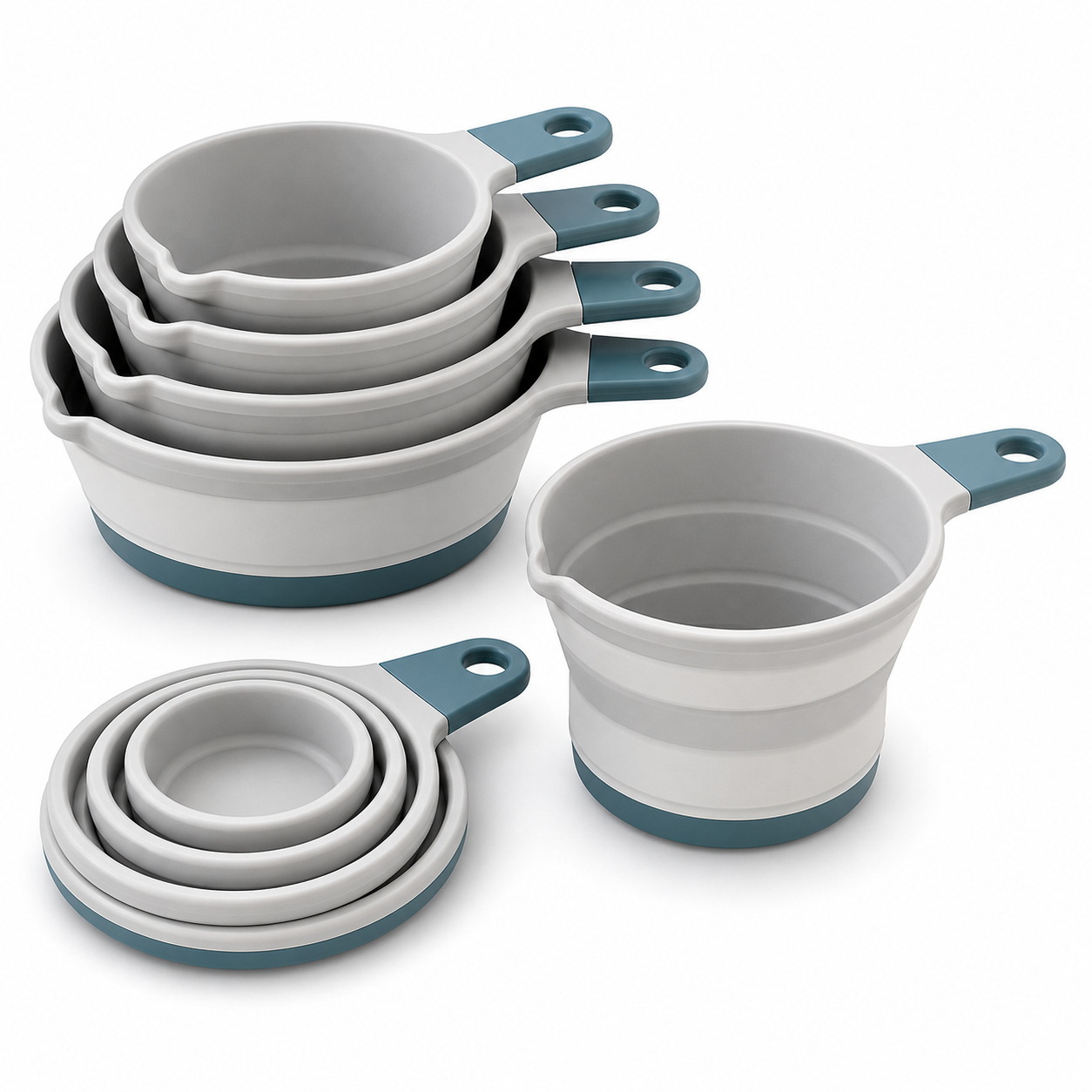 newzealandselect™ GripNest Silicone Measuring Cup Set