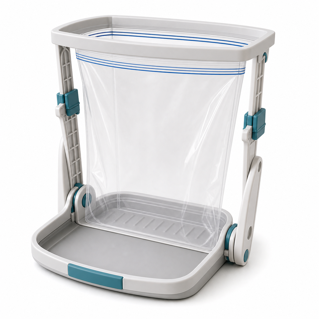 newzealandselect™ ZipDock Marinade & Freezer Bag Prep Station