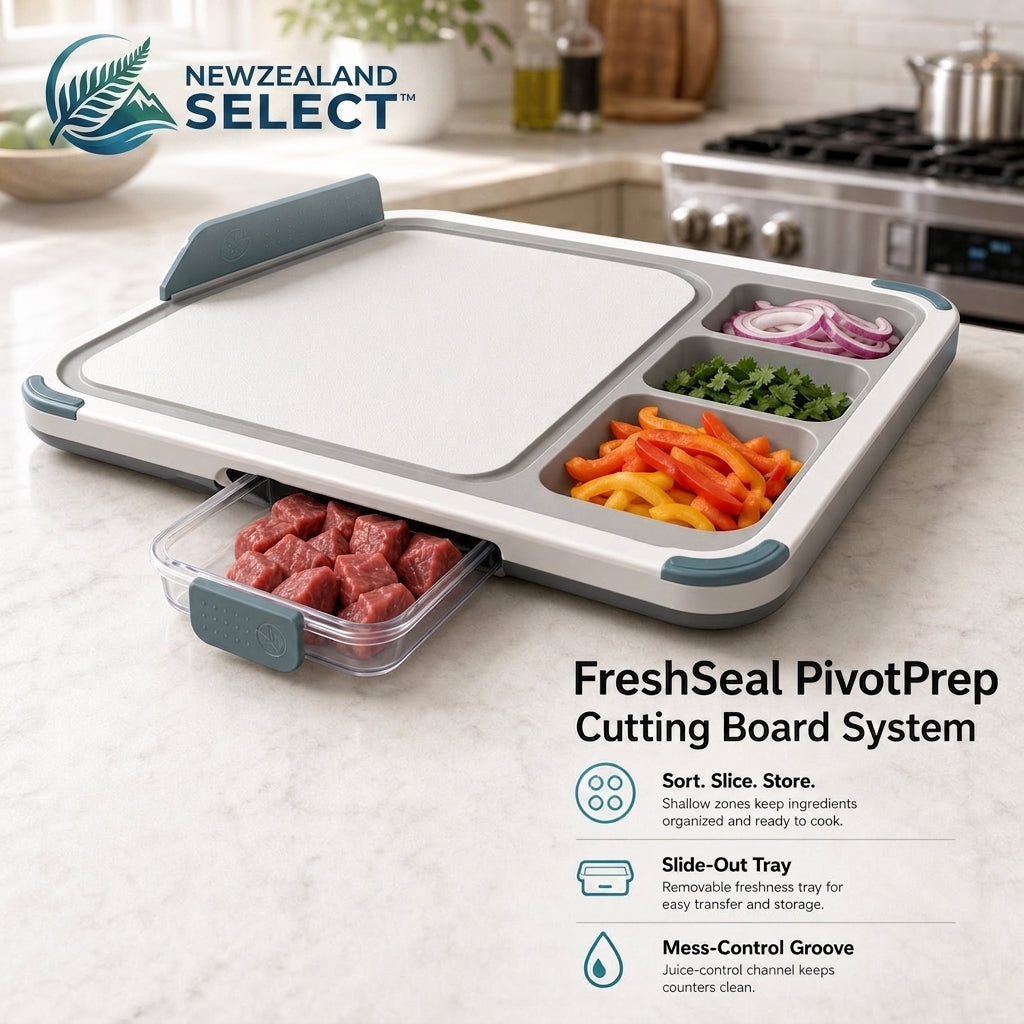 newzealandselect™ FreshSeal PivotPrep Cutting Board System